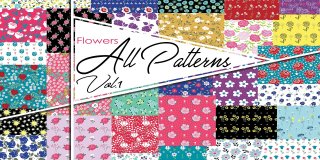 ‎ 

ALL PATTERNS 
FLOWERS...